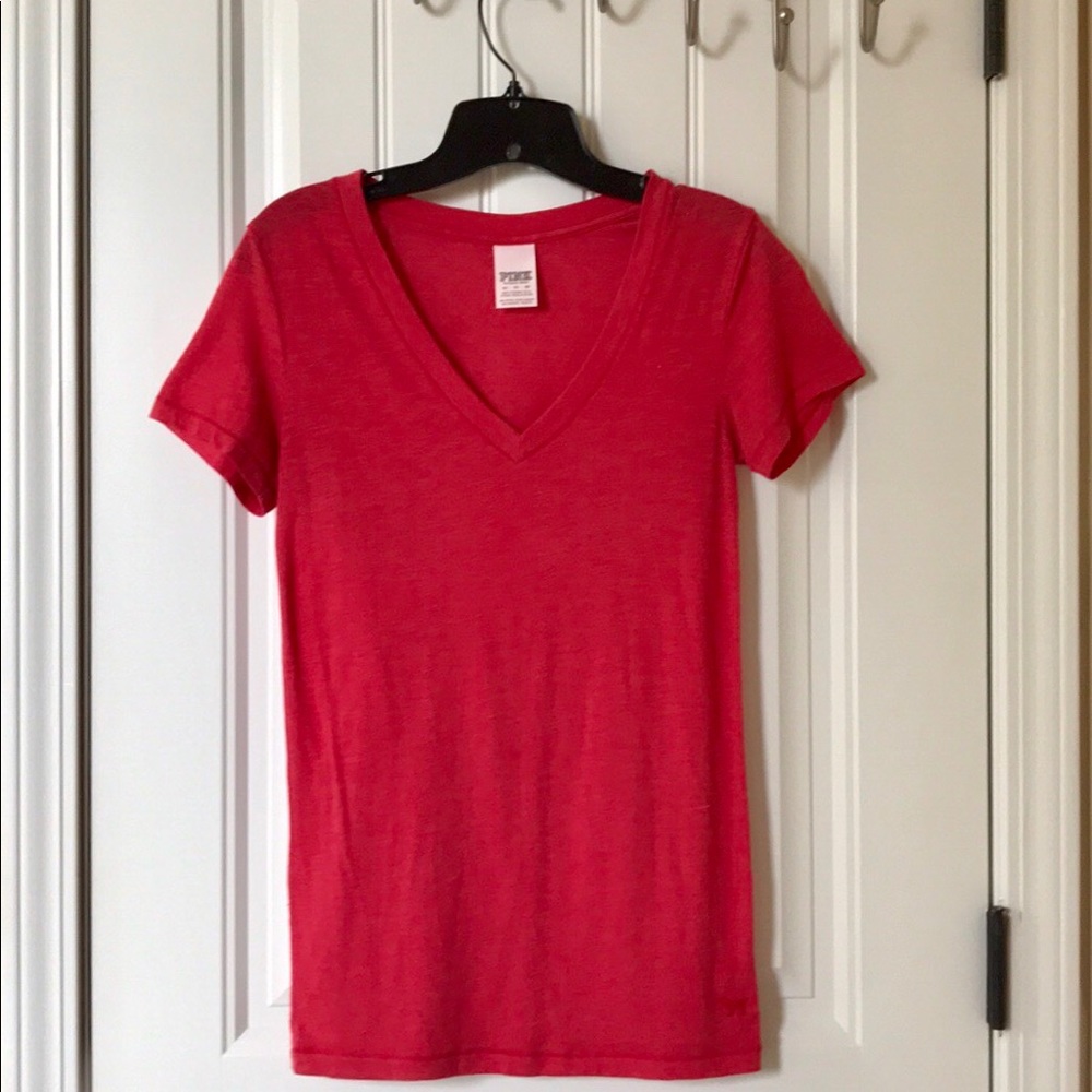 Victoria Secret Red T-Shirt